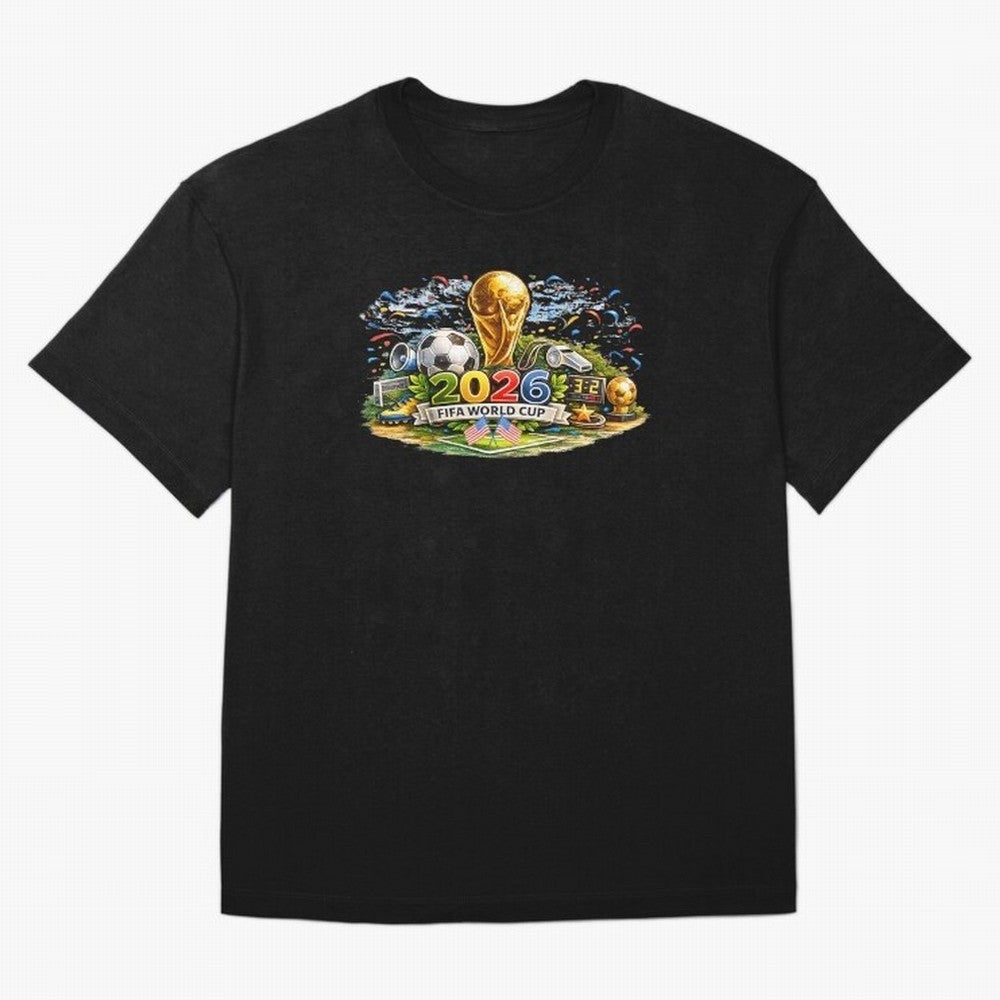 FIFA World Cup 2026, USA Support Gift Classic T-Shirt Fuel the Hype around the FIFA World Cup 2026 Group Stage Journey through Neymar, Haaland and Cristiano Ronaldo Highlights, Brazil, Portugal and Argentina Pride, Stadium Chants, National Pride,