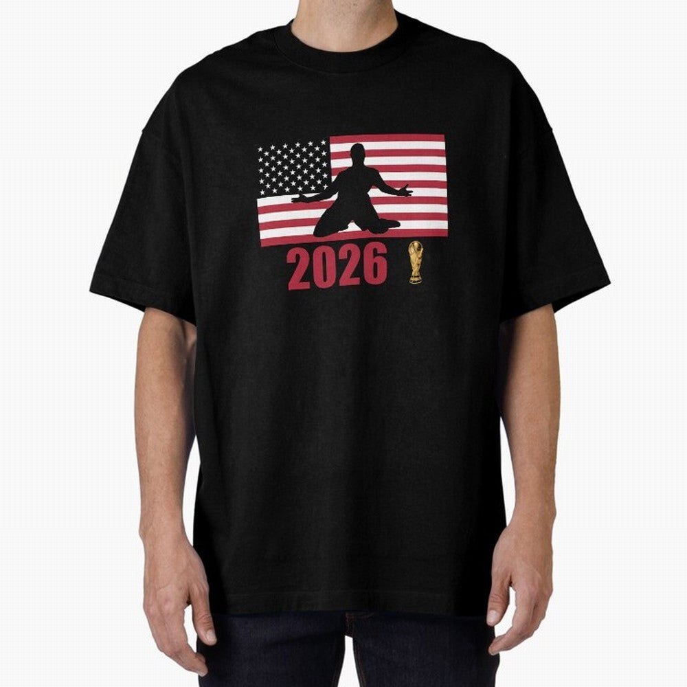 USA World Cup 2026 T-Shirt_84815866 Classic T-Shirt Support the Legends of FIFA World Cup 2026 USA Canada Mexico Inspired by Messi, Neymar and Mbappe, Argentina, France and Brazil Energy, Football History, Final Match Energy, Crowd Noise and Once