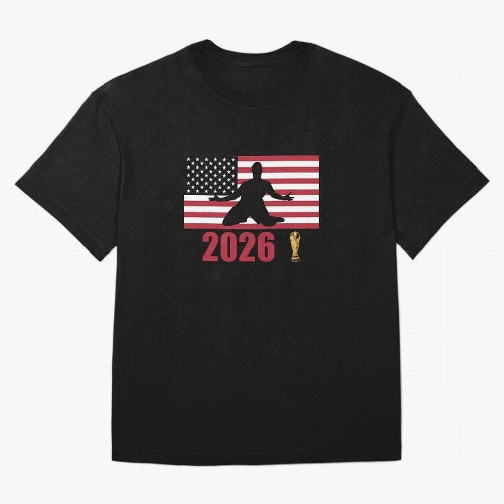 USA World Cup 2026 T-Shirt_84815866 Classic T-Shirt Support the Legends of FIFA World Cup 2026 USA Canada Mexico Inspired by Messi, Neymar and Mbappe, Argentina, France and Brazil Energy, Football History, Final Match Energy, Crowd Noise and Once
