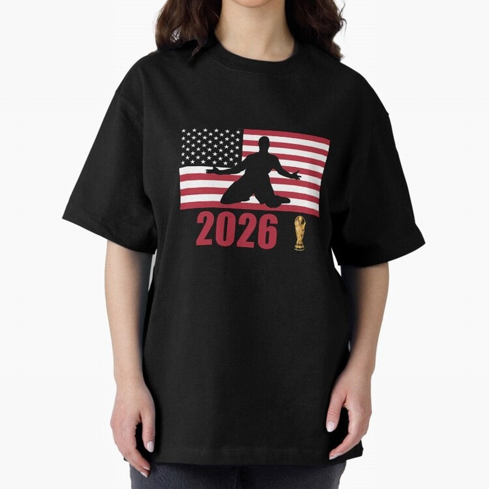 USA World Cup 2026 T-Shirt_84815866 Classic T-Shirt Support the Legends of FIFA World Cup 2026 USA Canada Mexico Inspired by Messi, Neymar and Mbappe, Argentina, France and Brazil Energy, Football History, Final Match Energy, Crowd Noise and Once
