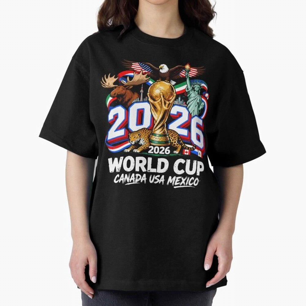 World Cup 2026 Soccer Fan USA Canada Mexico Classic T-Shirt Celebrate the Next Chapter of FIFA World Cup 2026 for Fans of Haaland and Mbappe and France and Portugal, Bringing Champion Mindset, Group Stage Buzz, Knockout Tension and Passionate Fan