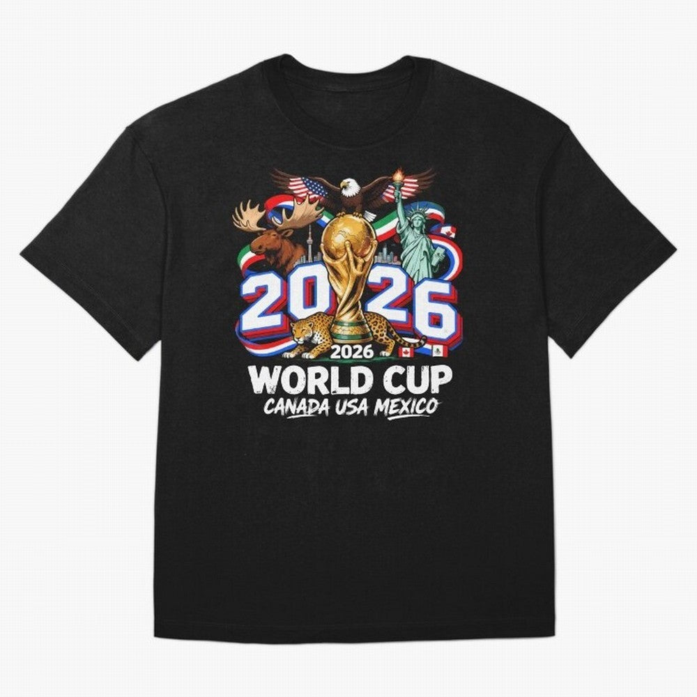 World Cup 2026 Soccer Fan USA Canada Mexico Classic T-Shirt Celebrate the Next Chapter of FIFA World Cup 2026 for Fans of Haaland and Mbappe and France and Portugal, Bringing Champion Mindset, Group Stage Buzz, Knockout Tension and Passionate Fan