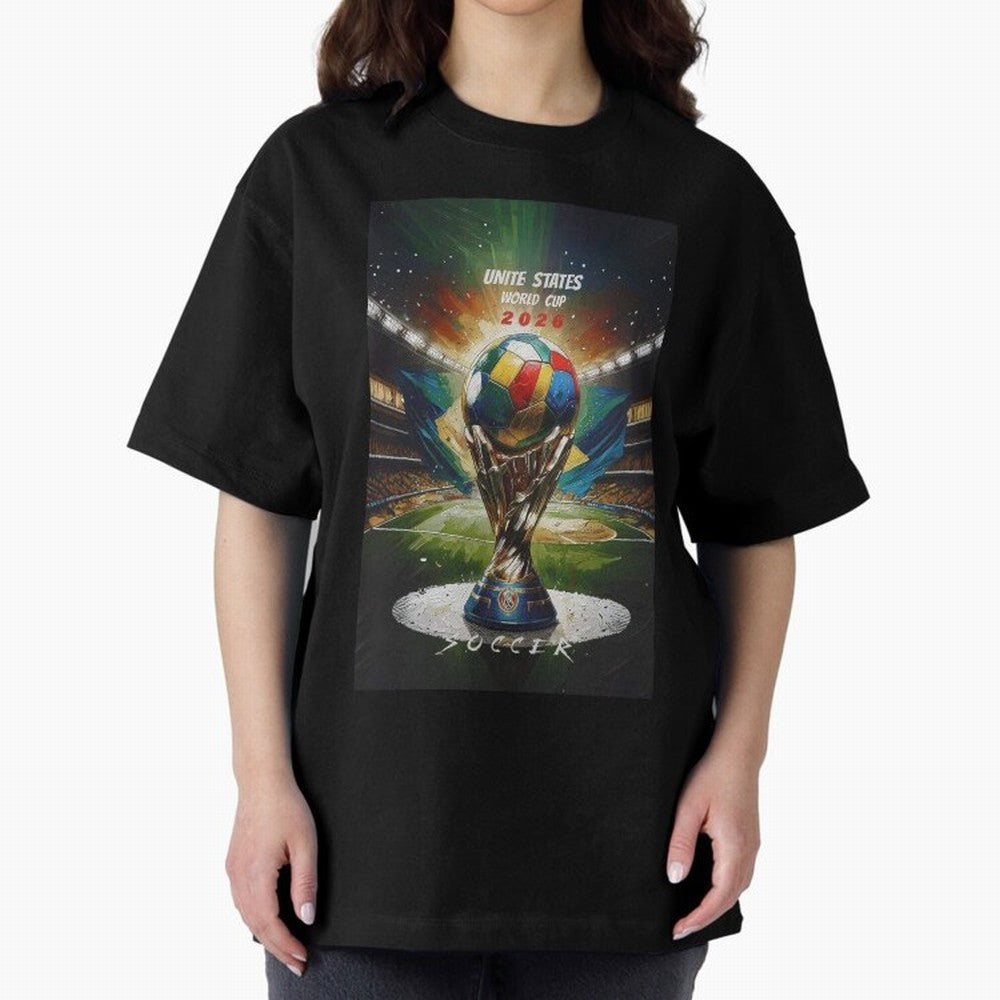 Unite States World Cup Classic T-Shirt Show Match Day Excitement for Global Football Passion for FIFA World Cup 2026, Connected to Haaland, Germany, Football History, Final Match Energy, Crowd Noise and Once in a Lifetime Moments; Built for