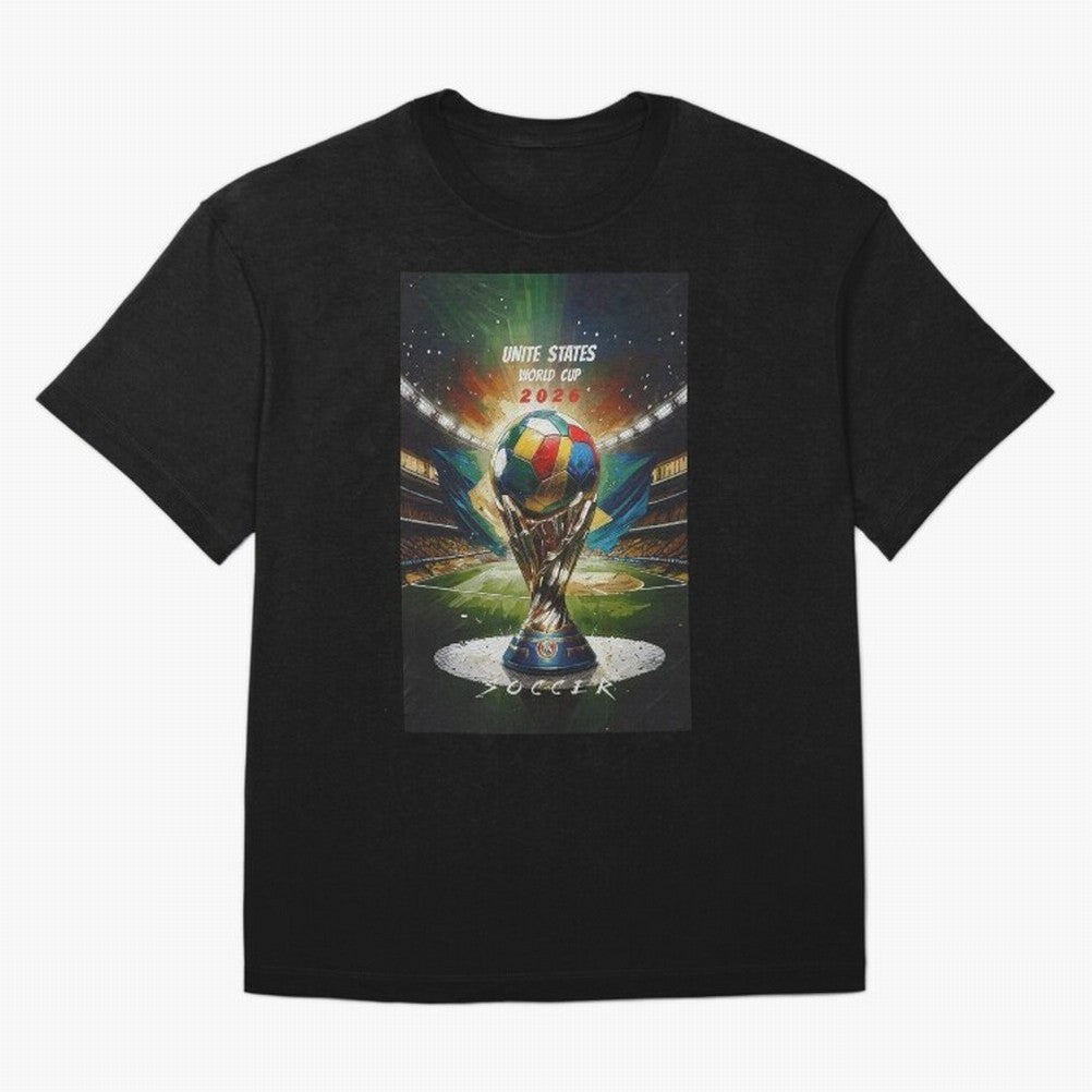 Unite States World Cup Classic T-Shirt Show Match Day Excitement for Global Football Passion for FIFA World Cup 2026, Connected to Haaland, Germany, Football History, Final Match Energy, Crowd Noise and Once in a Lifetime Moments; Built for
