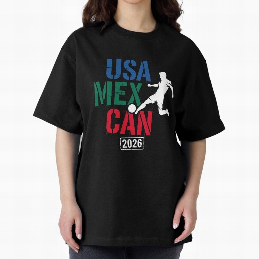 2026 Soccer Player USA Canada Mexico 26 Dark Classic T-Shirt Wear the Spirit of Match Day Hype around FIFA World Cup 2026 Group Stage, Messi and Cristiano Ronaldo, England, France and Netherlands, Game Day Rituals, Football Legends, Country Pride