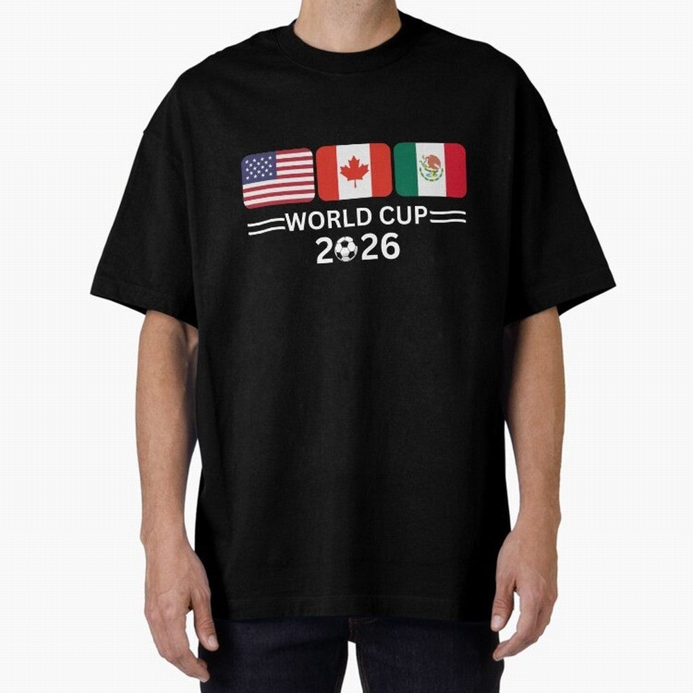 Football World Cup 2026 USA Canada Mexico Soccer & Football Fan Classic T-Shirt Enjoy Match Day Hype around FIFA World Cup 2026 USA Canada Mexico, Messi, England, Retro Football Energy, Iconic Rivalries, Trophy Chase Drama and Stadium Atmosphere;