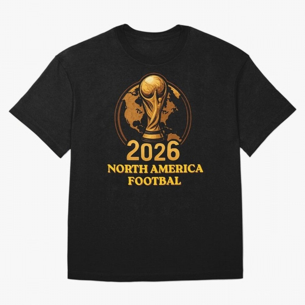 Soccer 2026 North America Football Fan Gift Shirt Classic T-Shirt Remember Match Day Hype around FIFA World Cup 2026, CR7, Spain, Football Festival Excitement, Trophy Ambitions, Country Rivalries and Star Player Buzz; Perfect for Fans, Collectors,