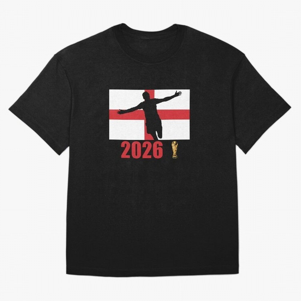 England World Cup 2026 T-Shirt_84815873 Classic T-Shirt Bring a Champion Mindset to Global Football Passion for FIFA World Cup 2026, with Messi, CR7 and Mbappe, Spain and Netherlands, Tournament Hype, Historic Matchups, Family Viewing Parties and