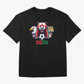 World Cup 2026 USA Canada Mexico Host Mascots Classic T-Shirt Show Your Love for the FIFA World Cup 2026 USA Canada Mexico Journey through Messi Highlights, England Pride, Classic Soccer Heritage, Championship Pressure, Fan Loyalty and