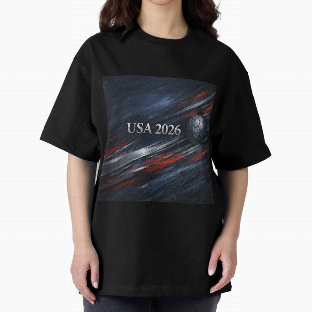 USA 2026 Soccer Event Design Classic T-Shirt Show Championship Spirit for FIFA World Cup 2026 Highlighting Messi, Brazil, Portugal and Argentina Energy, Stadium Chants, National Pride, Trophy Dreams and Unforgettable Football Memories; Made for Die