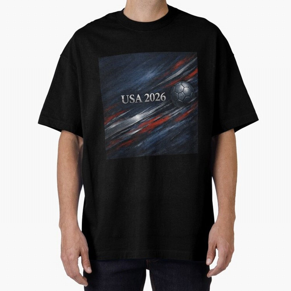 USA 2026 Soccer Event Design Classic T-Shirt Show Championship Spirit for FIFA World Cup 2026 Highlighting Messi, Brazil, Portugal and Argentina Energy, Stadium Chants, National Pride, Trophy Dreams and Unforgettable Football Memories; Made for Die