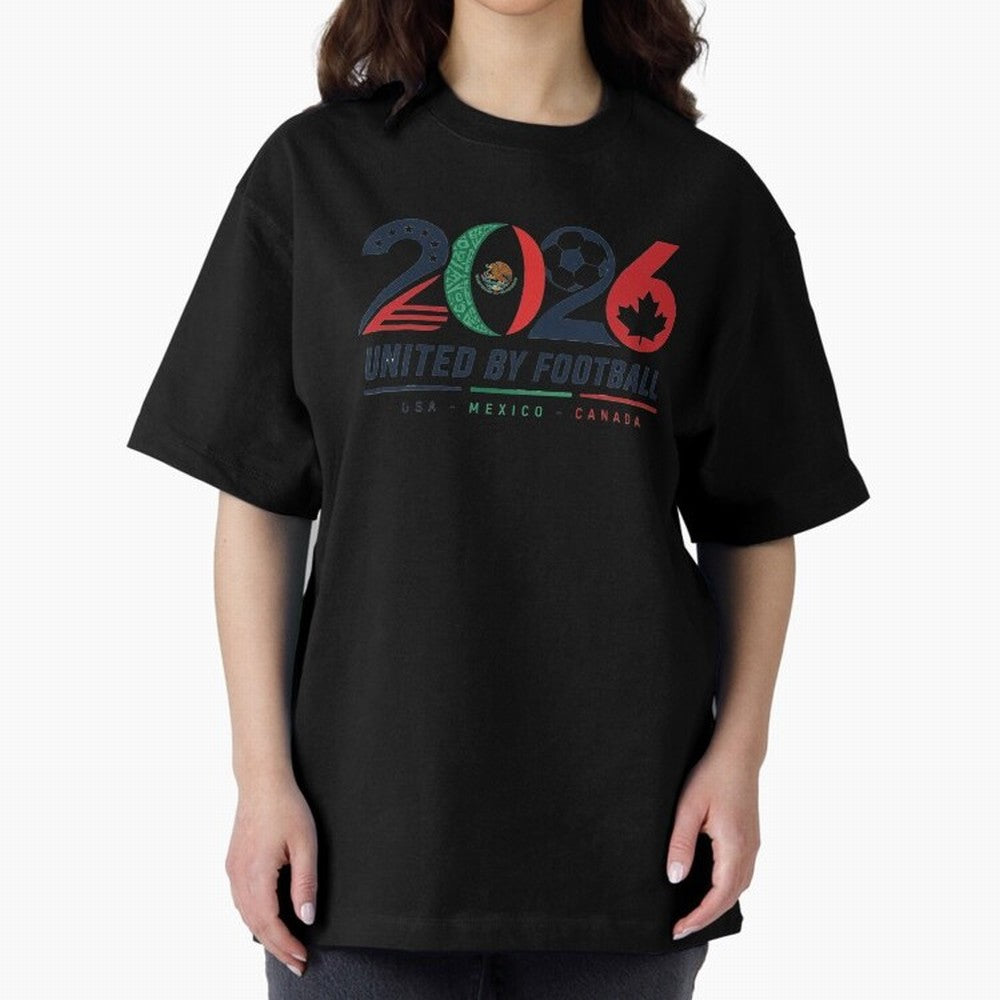 United by Football 2026 Soccer Design Classic T-Shirt Feel Match Day Hype around FIFA World Cup 2026 USA Canada Mexico, Cristiano Ronaldo, Netherlands, Match Day Excitement, Supporter Culture, Golden Goals and Global Football Passion; Perfect for