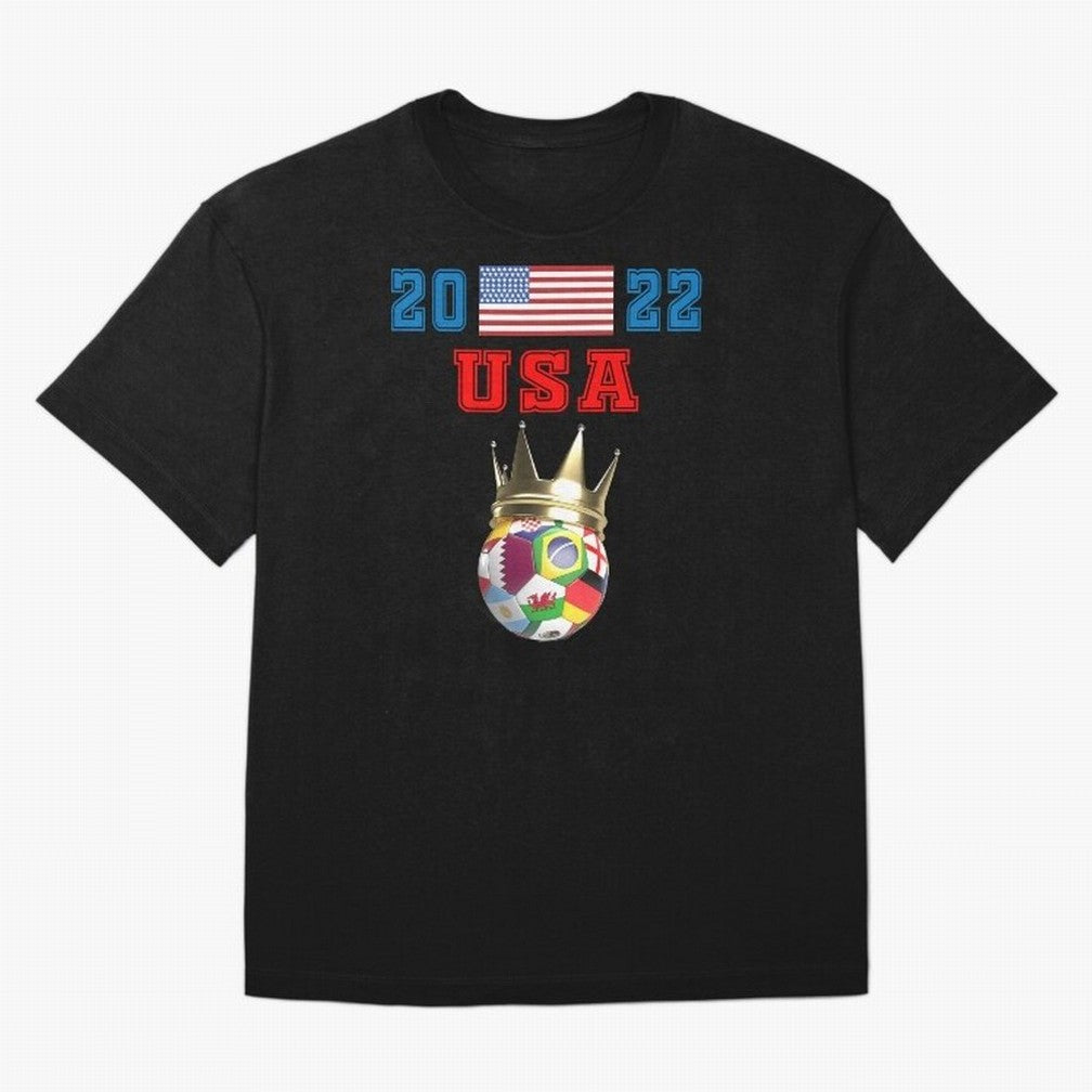 Keep Calm and support USA Football Flag Soccer Jersey Classic T-Shirt Represent the FIFA World Cup 2026 Journey through Neymar, Haaland and Cristiano Ronaldo Highlights, Germany Pride, Match Day Excitement, Supporter Culture, Golden Goals and