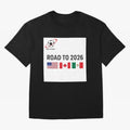 Road to World Cup 2026 Football Journey Classic T-Shirt Make the Season About the FIFA World Cup 2026 Group Stage Journey through Messi, CR7 and Mbappe Highlights, France Pride, Worldwide Fan Energy, Dramatic Goals, Stadium Lights and Championship