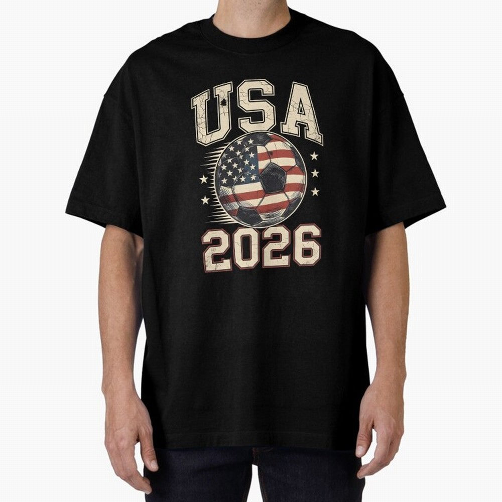 USA 2026 World Cup Soccer Classic T-Shirt Discover FIFA World Cup 2026 for Fans of Messi, Neymar and Mbappe and Germany, Bringing Football Passion, Legendary Performances, Festival Vibes and Supporter Community; Perfect for People Who Love