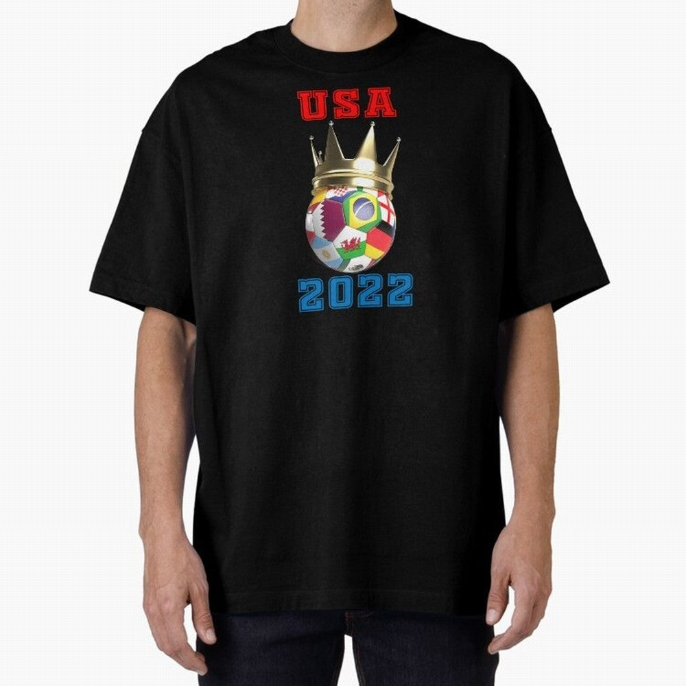 National America Flag Usa American Football Fan Soccer Team Classic T-Shirt Spotlight Global Football Passion for FIFA World Cup 2026 Group Stage, Centered on Haaland and Mbappe, Spain and Netherlands, Stadium Chants, National Pride, Trophy Dreams