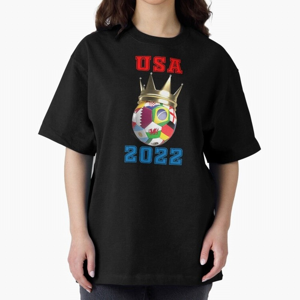 National America Flag Usa American Football Fan Soccer Team Classic T-Shirt Spotlight Global Football Passion for FIFA World Cup 2026 Group Stage, Centered on Haaland and Mbappe, Spain and Netherlands, Stadium Chants, National Pride, Trophy Dreams