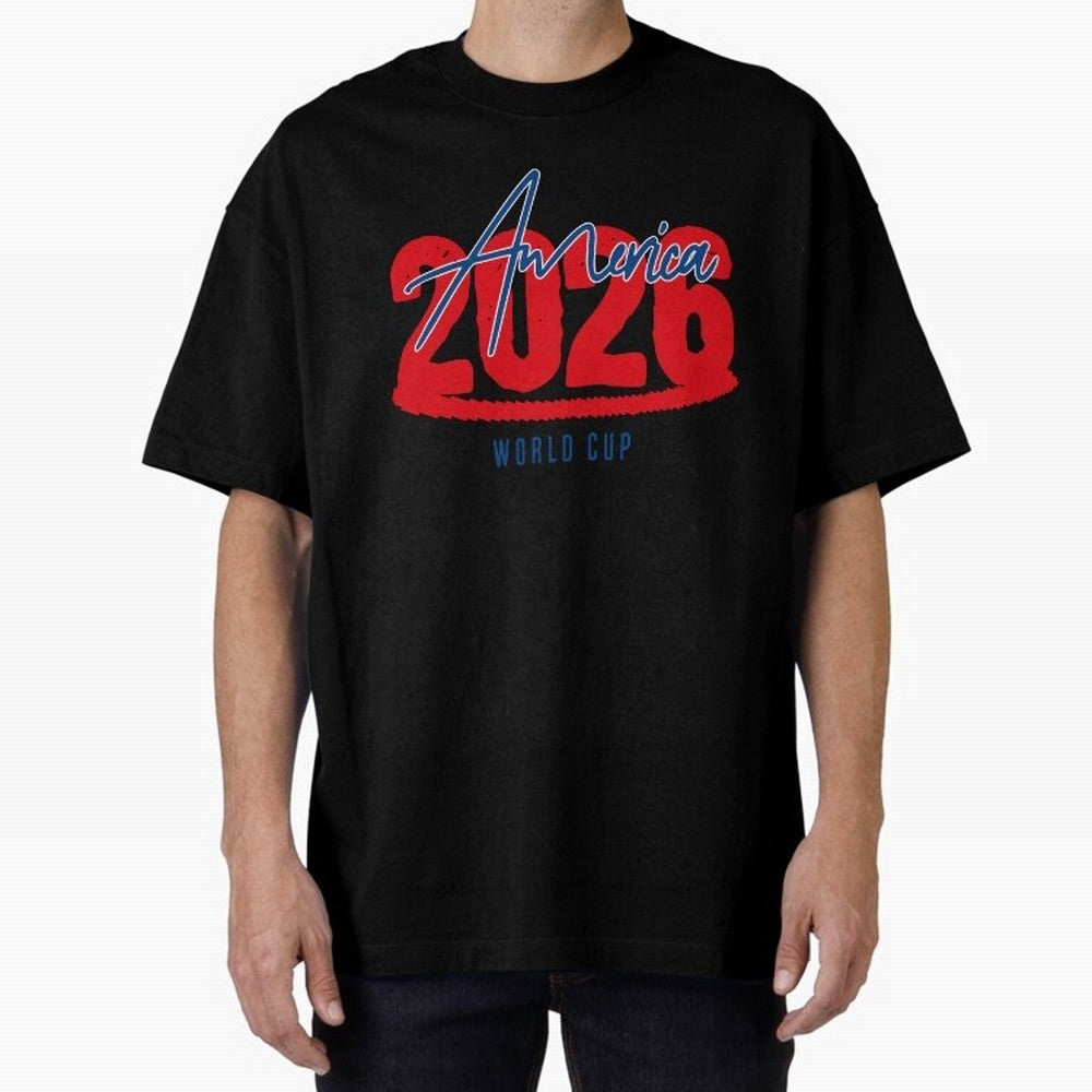 America 2026 Classic T-Shirt Share the Excitement of the FIFA World Cup 2026 Journey through CR7 and Messi Highlights, Germany Pride, Vintage Soccer Flavor, Modern Football Stars, National Flags and Final Night Emotion; Ideal for Football Dads,