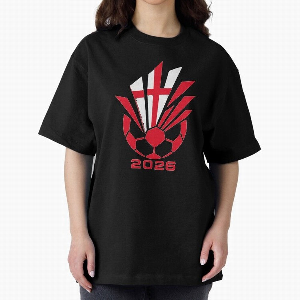 England Soccer 2026 Cross Burst Emblem Classic T-Shirt Support the Legends of FIFA World Cup 2026 Driven by Messi, Neymar and Mbappe, Spain Energy, Classic Soccer Heritage, Championship Pressure, Fan Loyalty and International Pride; Built for