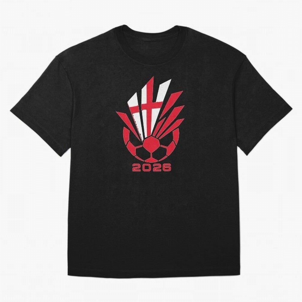 England Soccer 2026 Cross Burst Emblem Classic T-Shirt Support the Legends of FIFA World Cup 2026 Driven by Messi, Neymar and Mbappe, Spain Energy, Classic Soccer Heritage, Championship Pressure, Fan Loyalty and International Pride; Built for