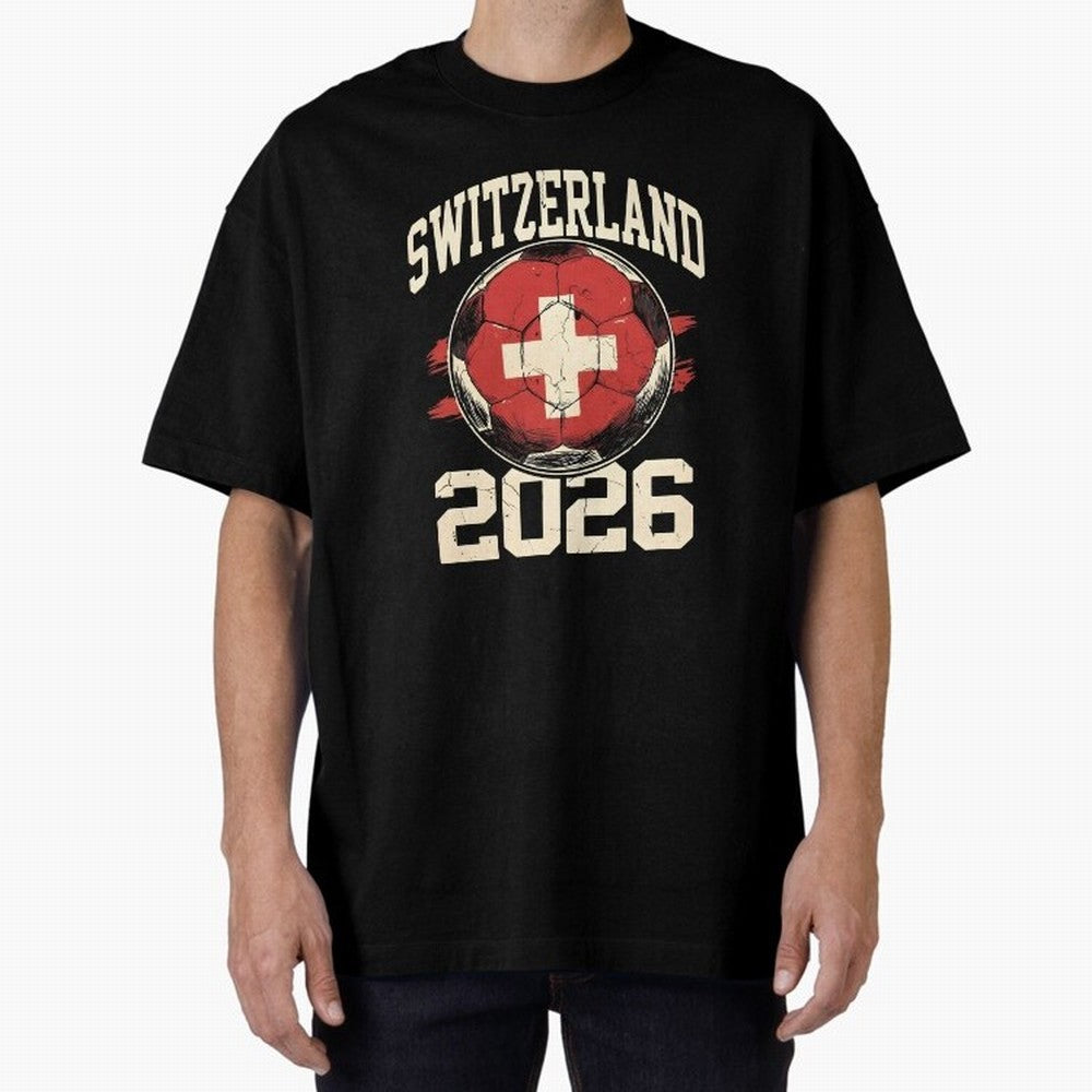 Switzerland 2026 World Cup Classic T-Shirt Wear the Spirit of Match Day Hype around FIFA World Cup 2026 Group Stage, Mbappe and Neymar, Argentina, France and Brazil, Match Day Excitement, Supporter Culture, Golden Goals and Global Football Passion;