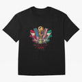 Host Trio Flags Banner Trophy Classic T-Shirt Keep the Match Day Mood of FIFA World Cup 2026 Spirit, Filled with Portugal, Spain and Germany, Cristiano Ronaldo, Haaland and CR7, Game Day Rituals, Football Legends, Country Pride and the Road to the