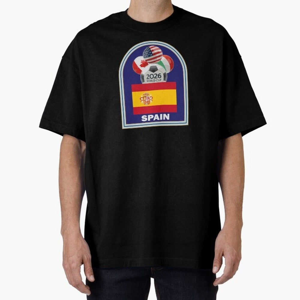 Spain 2026 Soccer T-shirt Classic T-Shirt Celebrate Rivalries and Pride in Global Football Passion for FIFA World Cup 2026 Group Stage, Connected to Cristiano Ronaldo, Portugal, Retro Football Energy, Iconic Rivalries, Trophy Chase Drama and