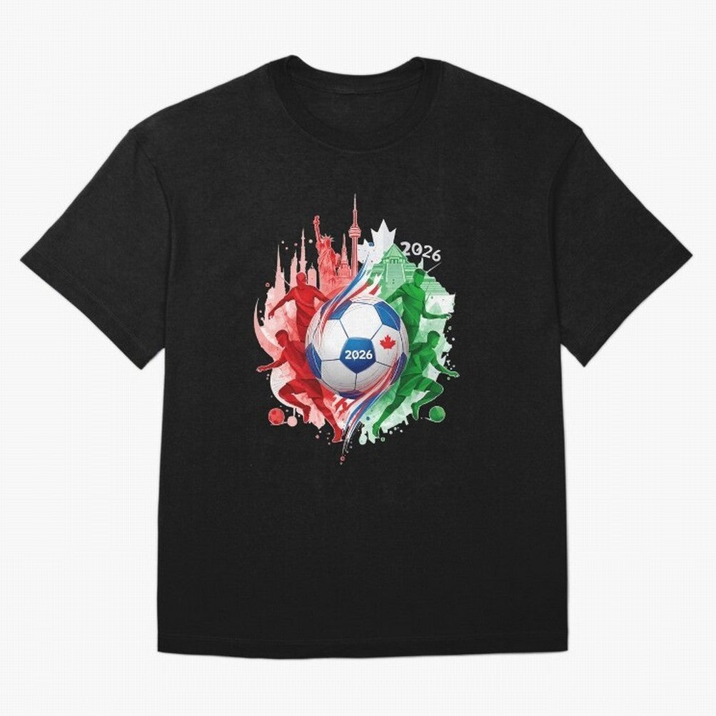 Internation Unity 2026 Classic T-Shirt Embrace FIFA World Cup 2026 Group Stage Spirit, Driven by France, Haaland and Mbappe, Soccer Culture, Superstar Moments, National Team Dreams and Competitive Fire; Great for Watch Parties, Sports Bars, Family