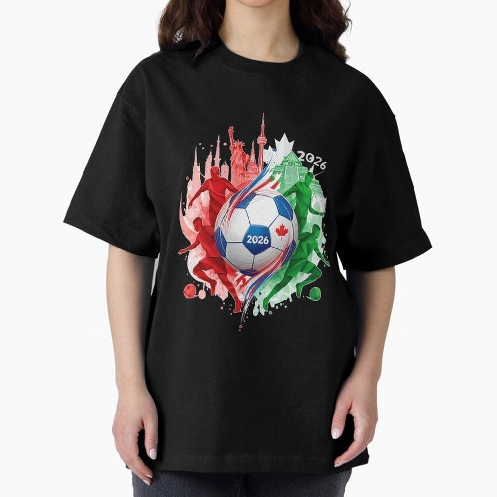 Internation Unity 2026 Classic T-Shirt Embrace FIFA World Cup 2026 Group Stage Spirit, Driven by France, Haaland and Mbappe, Soccer Culture, Superstar Moments, National Team Dreams and Competitive Fire; Great for Watch Parties, Sports Bars, Family