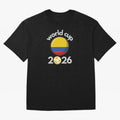 Columbia Flag World Cup 2026 Soccer Design ¨C Columbian Football Futbol Classic T-Shirt Step into FIFA World Cup 2026 USA Canada Mexico for Fans of Neymar and France, Bringing Championship Spirit, Famous Goals, Roaring Crowds and International