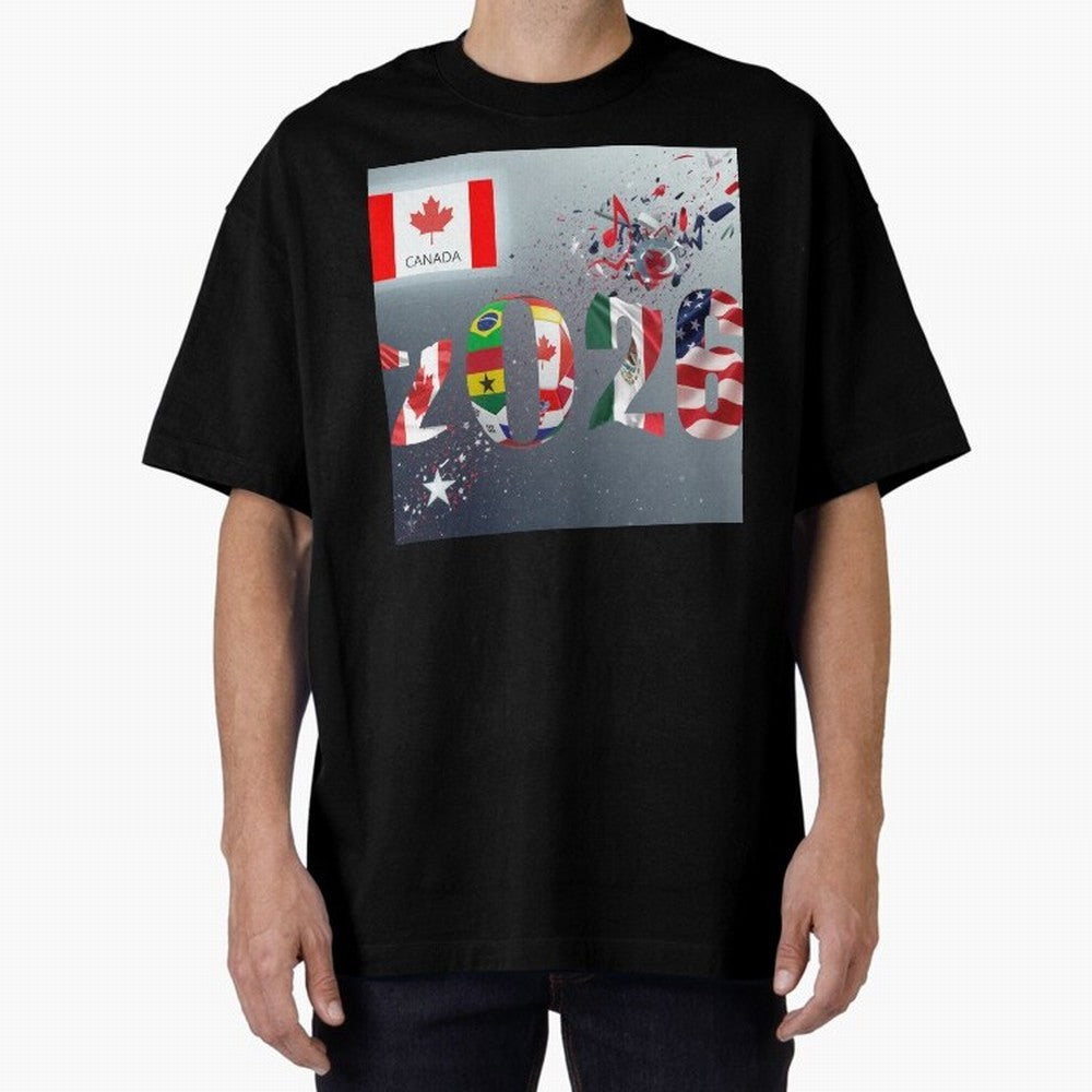 World Cup 2026 Classic T-Shirt Show Up for the Glory of FIFA World Cup 2026 Group Stage Spirit, Highlighting England, France and Netherlands, Cristiano Ronaldo, Haaland and CR7, Supporter Pride, Iconic Celebrations, Legendary Names and Global Match