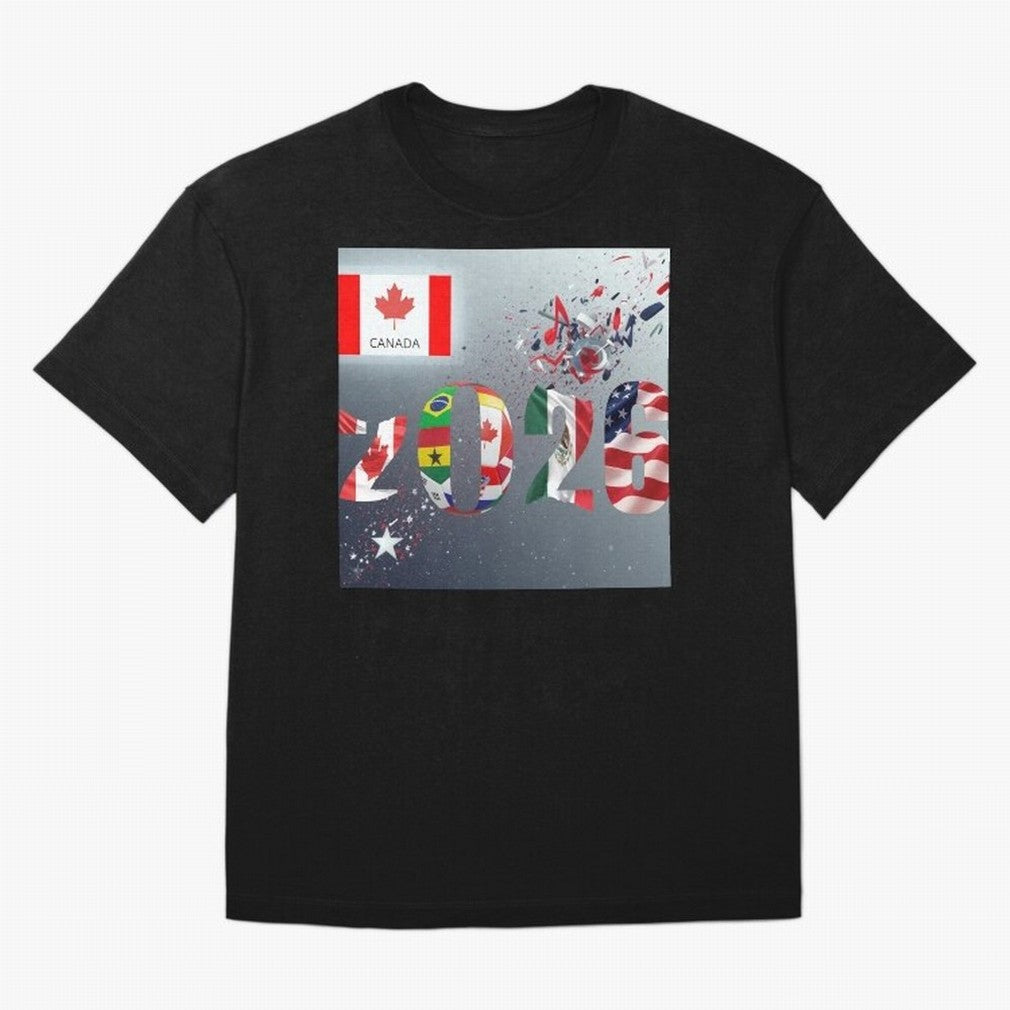 World Cup 2026 Classic T-Shirt Show Up for the Glory of FIFA World Cup 2026 Group Stage Spirit, Highlighting England, France and Netherlands, Cristiano Ronaldo, Haaland and CR7, Supporter Pride, Iconic Celebrations, Legendary Names and Global Match