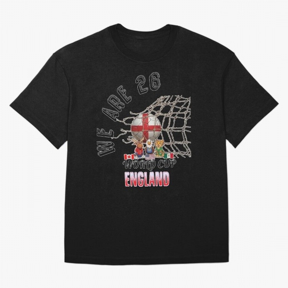 World cup 26 - England Classic T-Shirt Bring a Vintage Feel to FIFA World Cup 2026 USA Canada Mexico for Fans of Neymar, Haaland and Cristiano Ronaldo and Germany, Bringing Stadium Memories, Football Loyalty, International Chants and Championship