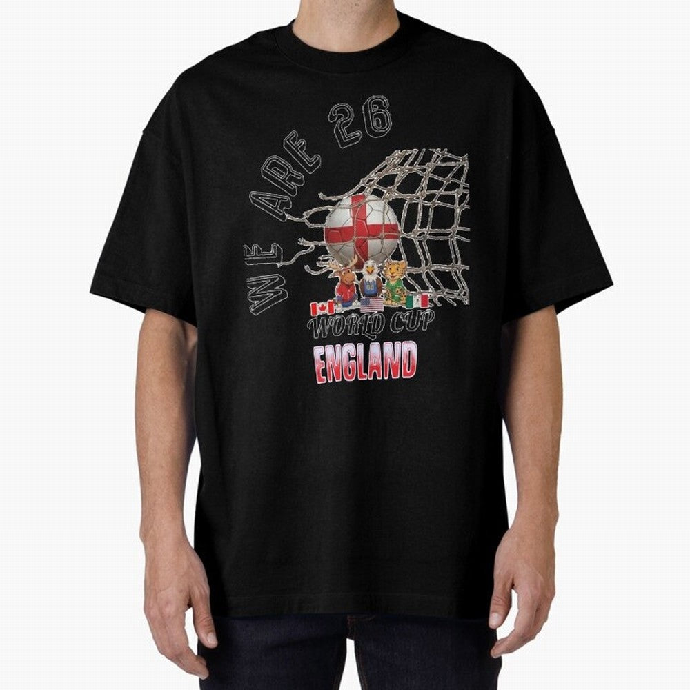 World cup 26 - England Classic T-Shirt Bring a Vintage Feel to FIFA World Cup 2026 USA Canada Mexico for Fans of Neymar, Haaland and Cristiano Ronaldo and Germany, Bringing Stadium Memories, Football Loyalty, International Chants and Championship