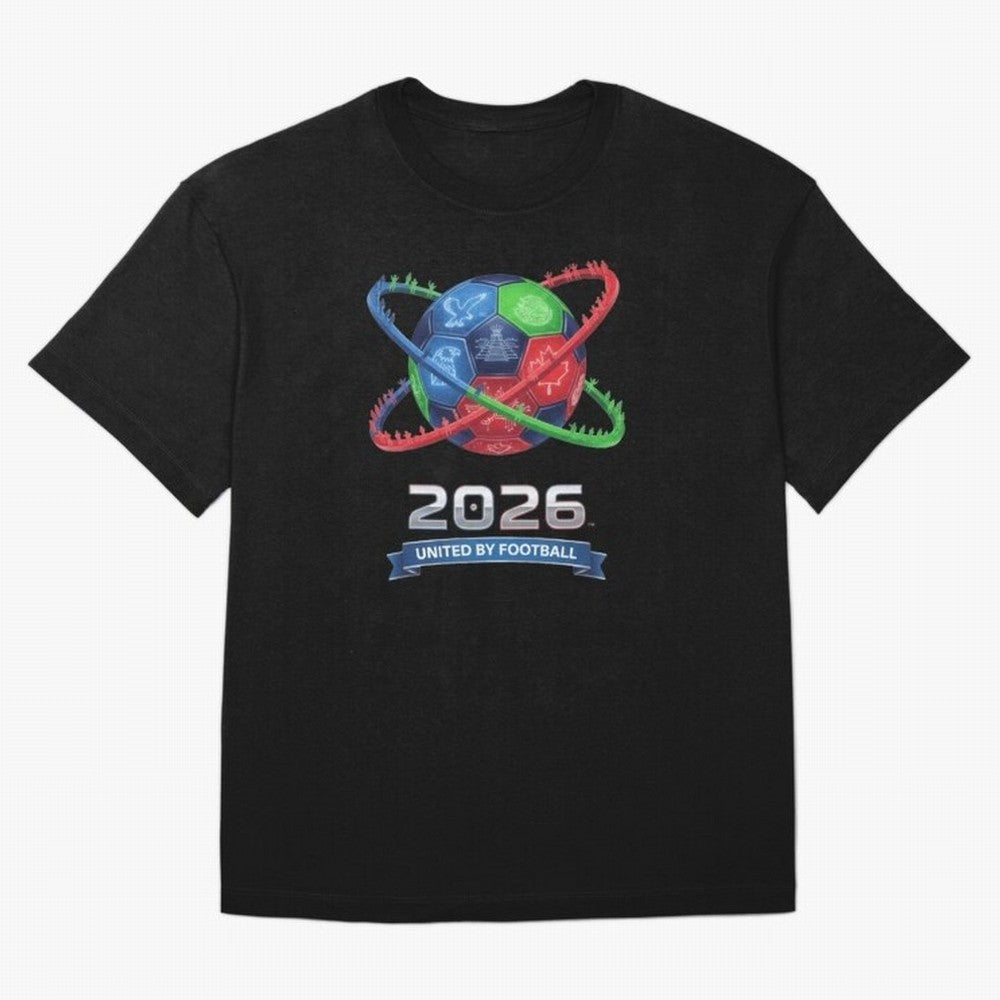 United by Football 2026 Global Connectivity Logo Classic T-Shirt Bring Stadium Energy to the FIFA World Cup 2026 Journey through Mbappe and Neymar Highlights, Netherlands Pride, Sports Nostalgia, International Competition, Famous Players and