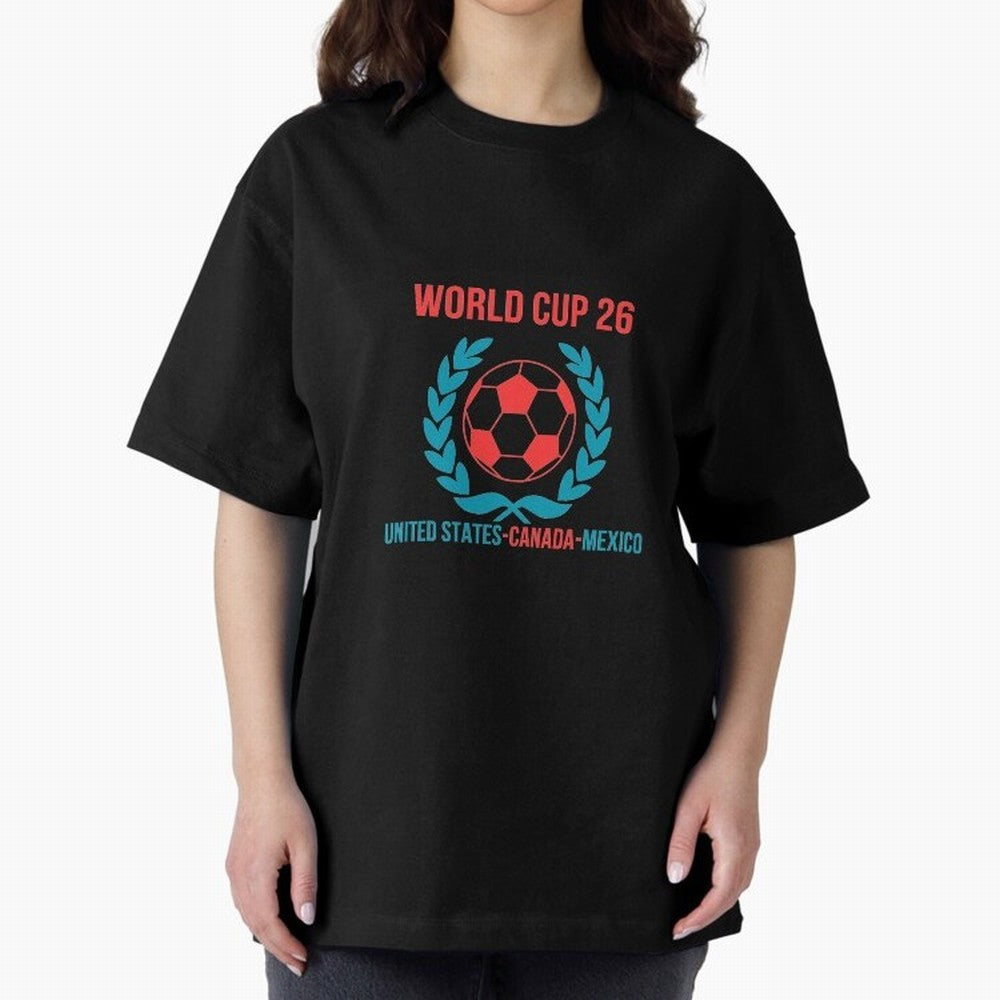 World Cup 2026 United States Canada Mexico Soccer Logo Classic T-Shirt Bring Trophy Dreams to Match Day Hype around FIFA World Cup 2026 Group Stage, Messi, Neymar and Mbappe, Portugal, Spain and Germany, Tournament Hype, Historic Matchups, Family