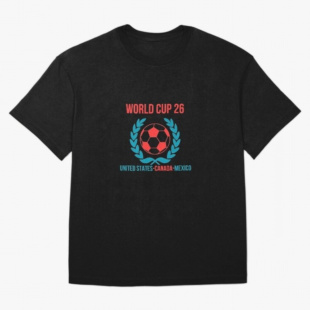 World Cup 2026 United States Canada Mexico Soccer Logo Classic T-Shirt Bring Trophy Dreams to Match Day Hype around FIFA World Cup 2026 Group Stage, Messi, Neymar and Mbappe, Portugal, Spain and Germany, Tournament Hype, Historic Matchups, Family