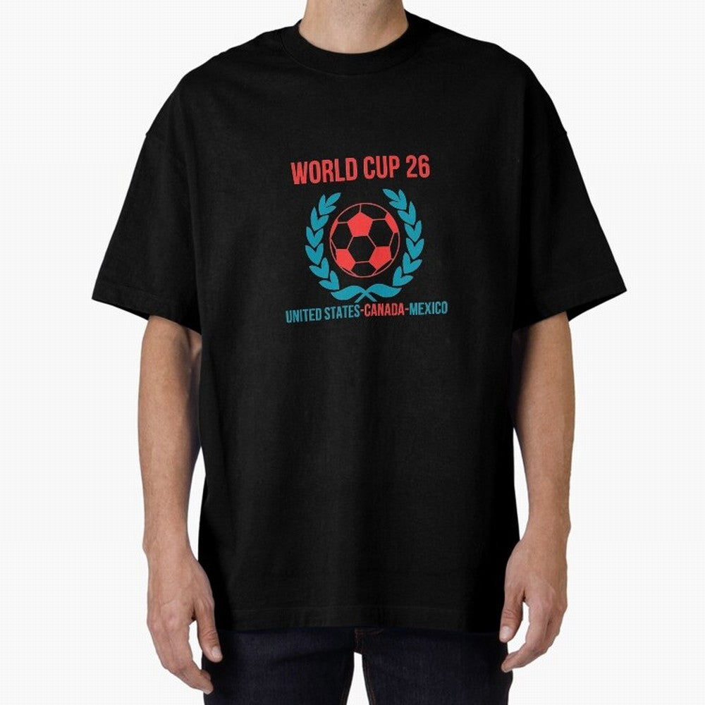 World Cup 2026 United States Canada Mexico Soccer Logo Classic T-Shirt Bring Trophy Dreams to Match Day Hype around FIFA World Cup 2026 Group Stage, Messi, Neymar and Mbappe, Portugal, Spain and Germany, Tournament Hype, Historic Matchups, Family