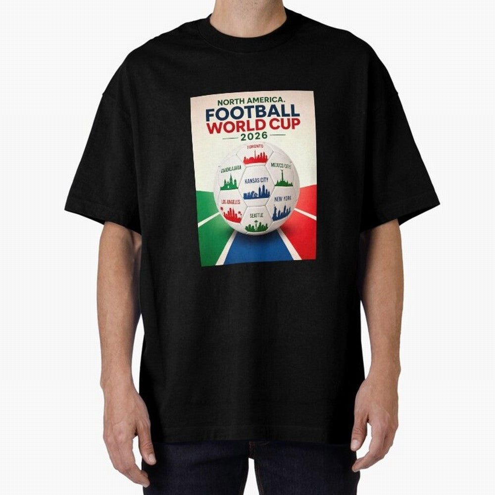 North America Football 2026 Classic T-Shirt Discover FIFA World Cup 2026 USA Canada Mexico for Fans of Mbappe and Neymar and England and Germany, Bringing Soccer Culture, Superstar Moments, National Team Dreams and Competitive Fire; Created for