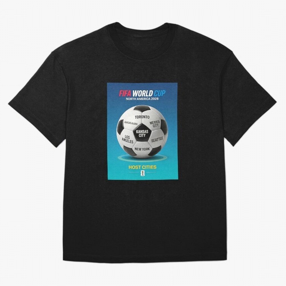North America Football 2026 Classic T-Shirt Keep the Match Day Mood of FIFA World Cup 2026 Spirit, Filled with Portugal, Neymar, Haaland and Cristiano Ronaldo, Classic Soccer Heritage, Championship Pressure, Fan Loyalty and International Pride;