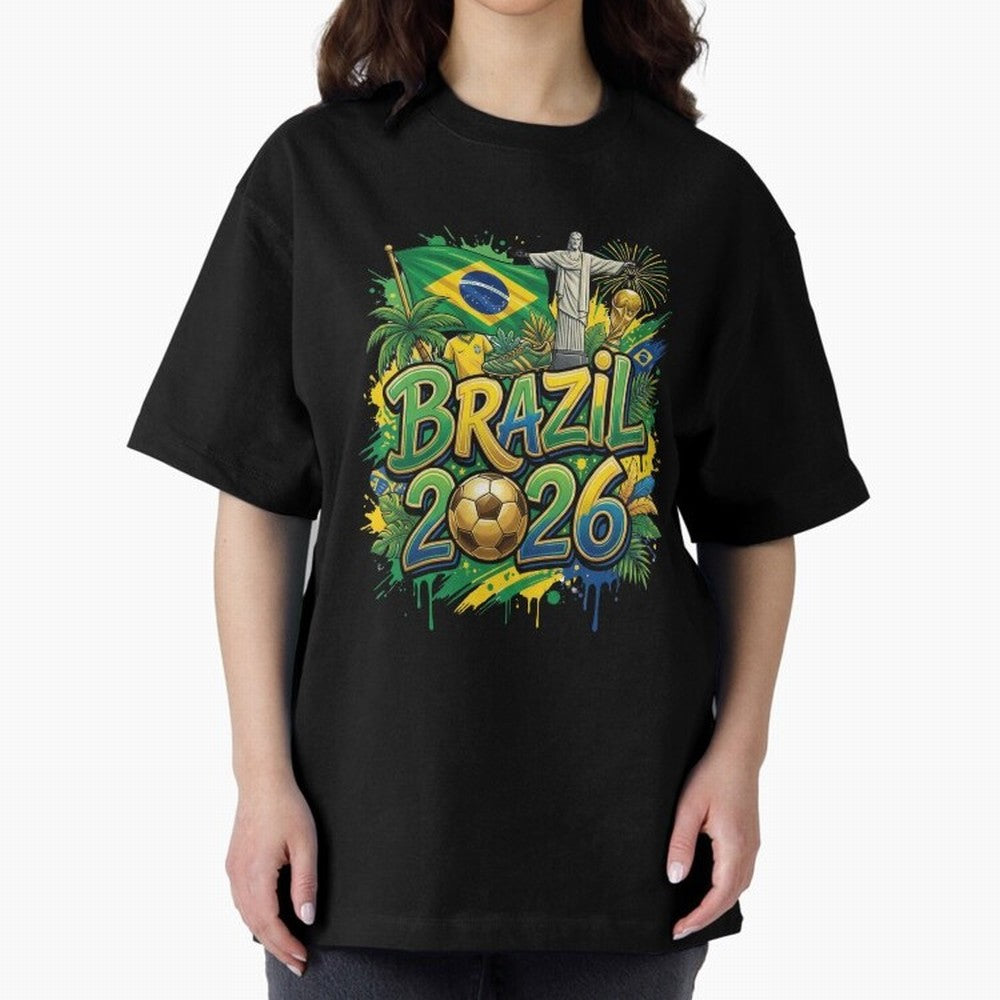 Brazil World Cup 2026 Football Legacy Classic T-Shirt Make Every Match About FIFA World Cup 2026 USA Canada Mexico Spirit, Celebrating England, France and Netherlands, CR7 and Messi, Tournament Hype, Historic Matchups, Family Viewing Parties and