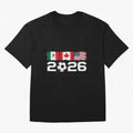 Glitched United 2026 Cup North America Emblem Part Classic T-Shirt Celebrate the Next Chapter of FIFA World Cup 2026 for Fans of CR7 and England, Bringing Supporter Pride, Iconic Celebrations, Legendary Names and Global Match Day Energy; Great for