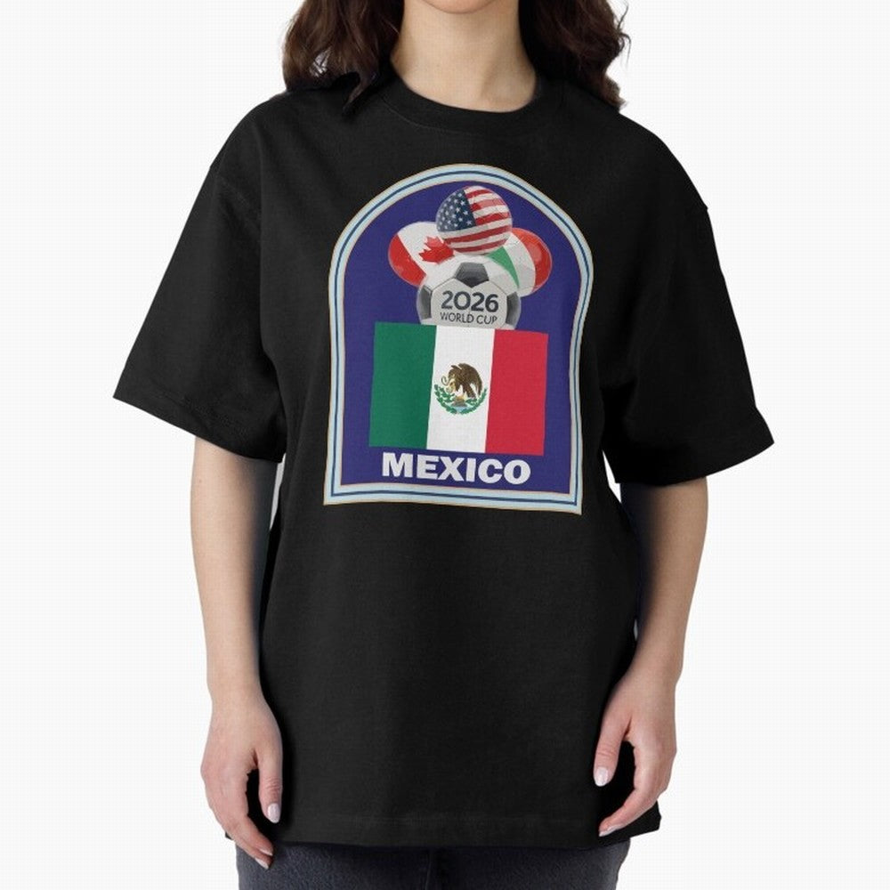 Mexico 2026 Soccer T-shirt Classic T-Shirt Bring Trophy Dreams to the FIFA World Cup 2026 USA Canada Mexico Journey through Messi, CR7 and Mbappe Highlights, Brazil Pride, Vintage Soccer Flavor, Modern Football Stars, National Flags and Final Night