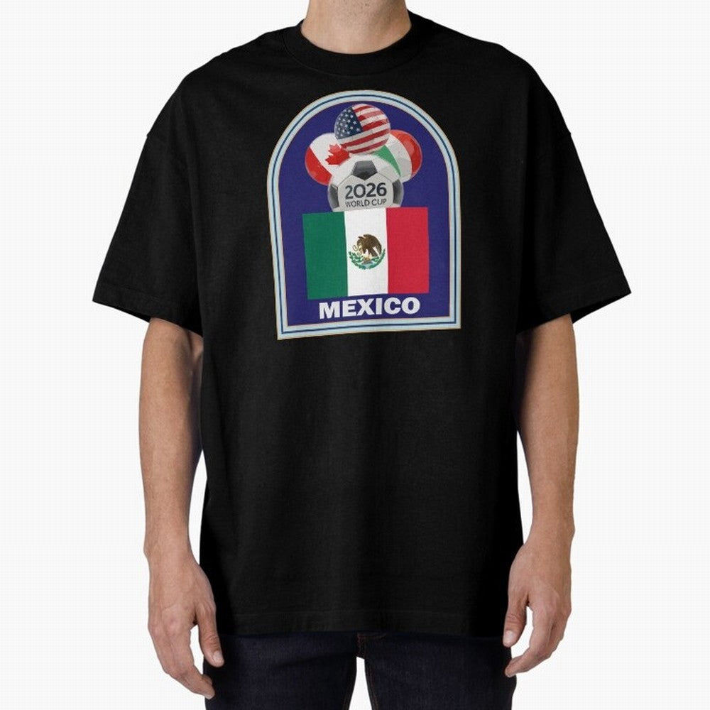 Mexico 2026 Soccer T-shirt Classic T-Shirt Bring Trophy Dreams to the FIFA World Cup 2026 USA Canada Mexico Journey through Messi, CR7 and Mbappe Highlights, Brazil Pride, Vintage Soccer Flavor, Modern Football Stars, National Flags and Final Night