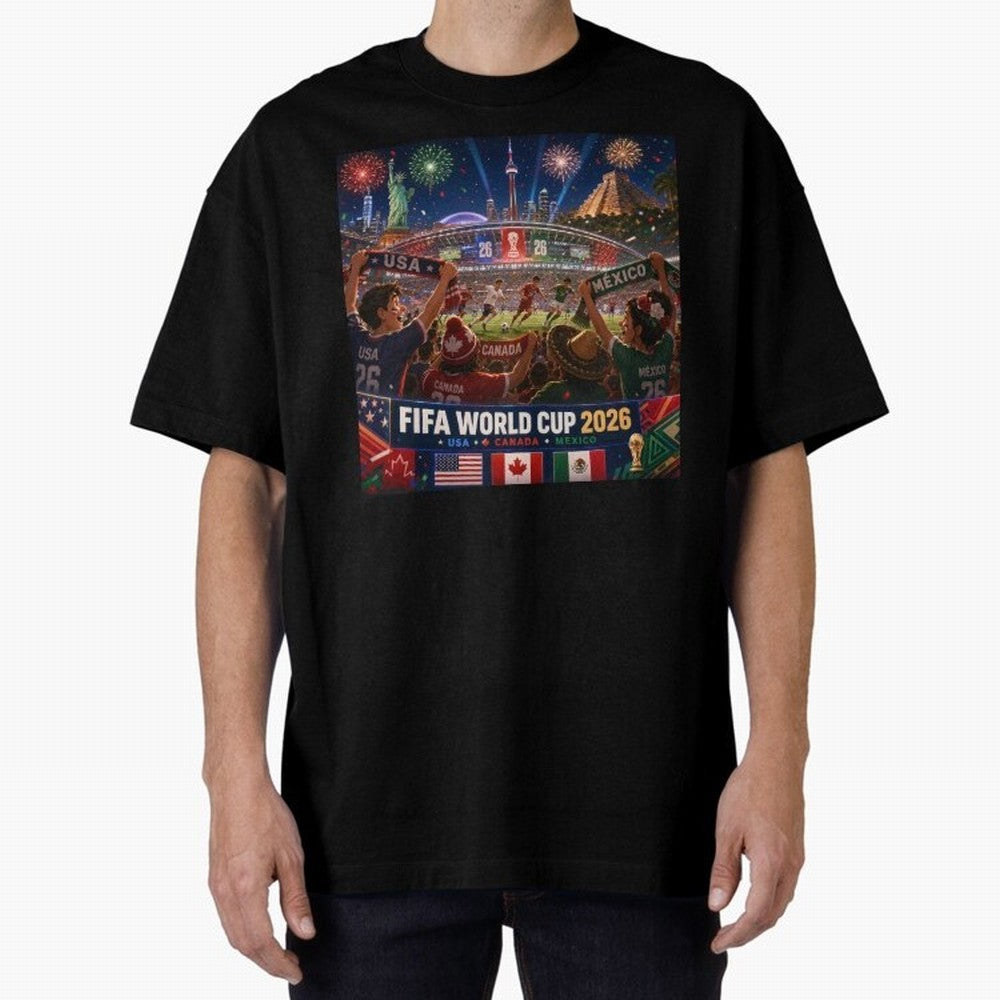 ? One Ball Three Nations 2026 #football 2026 Classic T-Shirt Carry the Dream of FIFA World Cup 2026 USA Canada Mexico for Fans of Cristiano Ronaldo, Haaland and CR7 and Argentina and Brazil, Bringing Retro Football Energy, Iconic Rivalries, Trophy