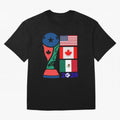North America Football Unity 2026 Classic T-Shirt Celebrate Football Heritage in FIFA World Cup 2026 for Fans of Mbappe and Germany, Bringing Stadium Memories, Football Loyalty, International Chants and Championship Tradition; Made for Die Hard