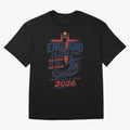 England Fan Art for World Cup 2026 Classic T-Shirt Feel the Heartbeat of Global Football Passion for FIFA World Cup 2026 Group Stage, Made for CR7 and Messi, Netherlands, Championship Spirit, Famous Goals, Roaring Crowds and International Football