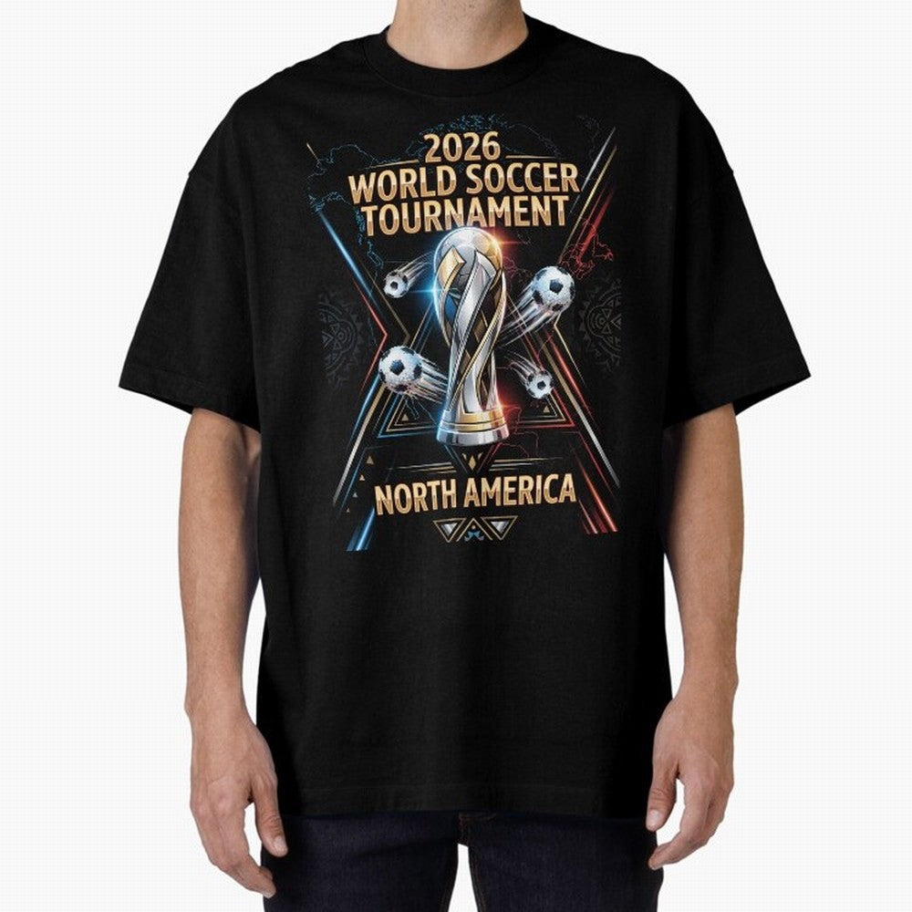 2026 FIFA Classic T-Shirt Bring International Match Energy to FIFA World Cup 2026 USA Canada Mexico for Fans of Cristiano Ronaldo, Haaland and CR7 and Spain, Bringing Football History, Final Match Energy, Crowd Noise and Once in a Lifetime Moments;