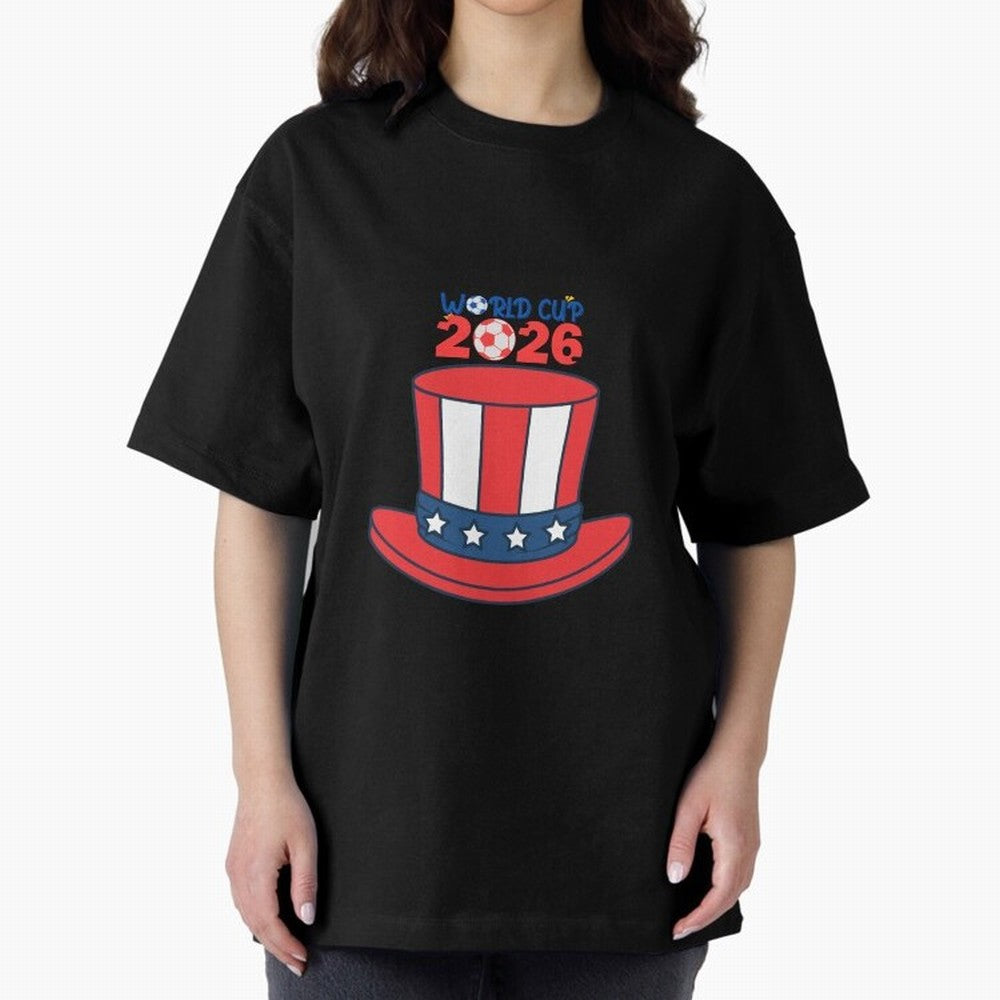 Patriotic Soccer Hat Design for FIFA World Cup 2026 Celebration Classic T-Shirt Celebrate Football Dreams Across FIFA World Cup 2026 with Haaland and Mbappe, Germany Energy, Tournament Hype, Historic Matchups, Family Viewing Parties and Global