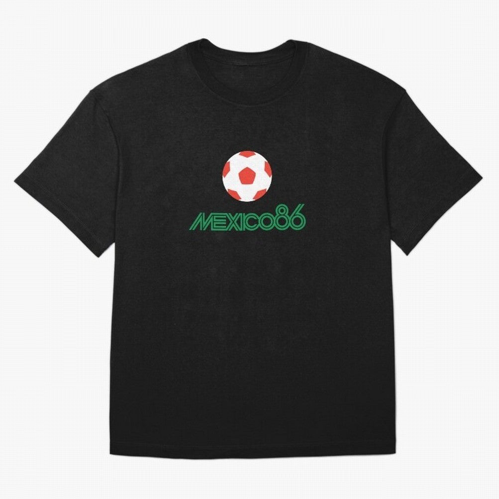 Mexico Soccer World Cup 1986 Classic T-Shirt Carry the Dream of Global Football Passion for FIFA World Cup 2026 Group Stage, with Haaland, Argentina, Championship Spirit, Famous Goals, Roaring Crowds and International Football Unity; Built for